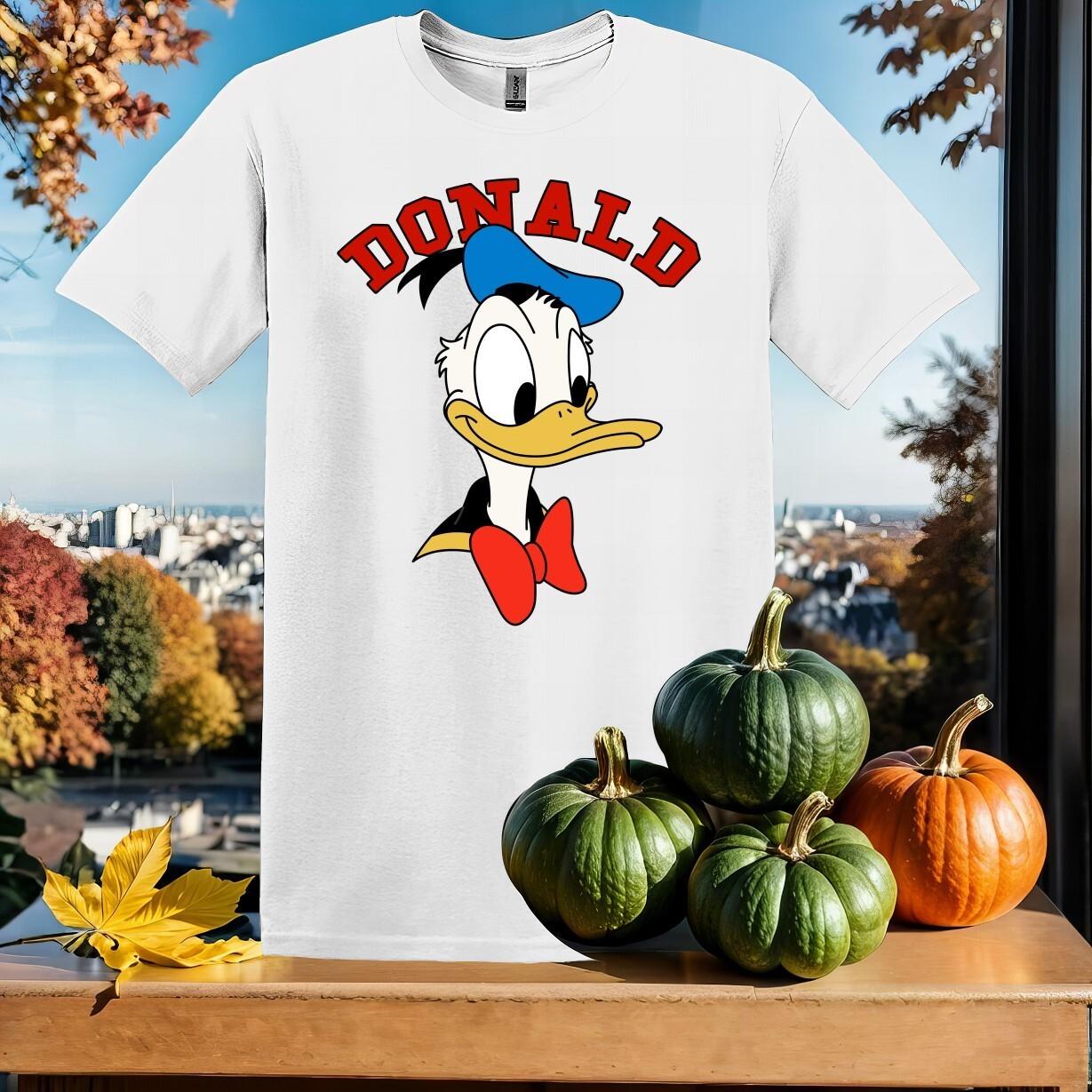 Disney Mickey And Friends Donald T-shirt T shirt Men Women Unisex Tshirt SY199 S