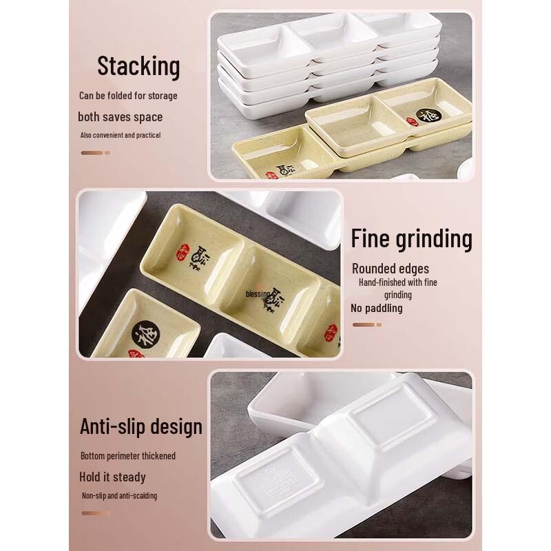 Sturzsichere Melamin-Dippschale