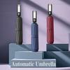 New Windproof And Strong Automatic Folding Umbrella Uv Proof Vinyl Sun Umbrell And Umbrella Enlargement Portable Umbrella Travel