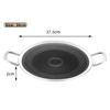 Grill Cooking Pan For Gas Stoves Induction Cooktops,for Outdoor Cooking 46*33.5*1.5/49*37.5*2cm Stainless Steel Smokeless Pans