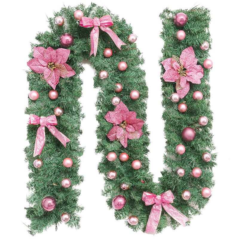 2.7m Dense Simulated Christmas Vine for Window Decoration