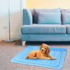 Pet Cooling Mat: Waterproof Breathable Ice Silk Sleep Pad for Dogs and Cats
