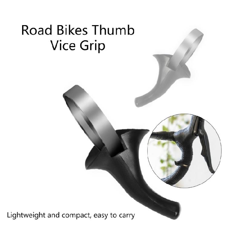 1 Pair Bike Handlebar Thumb Rest Universal Auxiliary Handlebar Thumb Grips