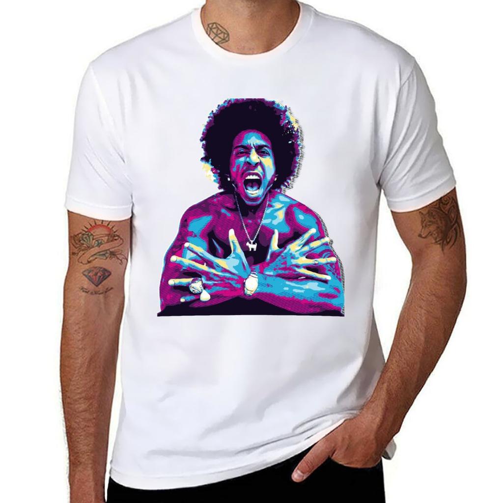 Ludacris Style Retro TShirt Basic Crew Neck Short Sleeve Top
