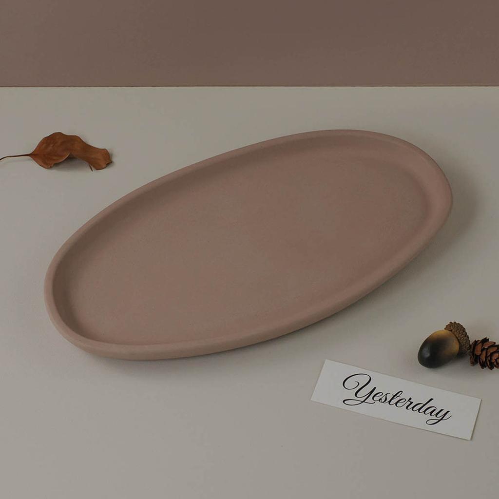 DIY Crystal Oval Trays Silicone Molds Unique Storage Dish Resin Molds Birthday Gifts Rolling Tray Mold DIY Plate Molds