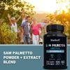 Saw Palmetto Capsules, 2X Herbal Blend Dietary Supplement For Men, 120 Capsules