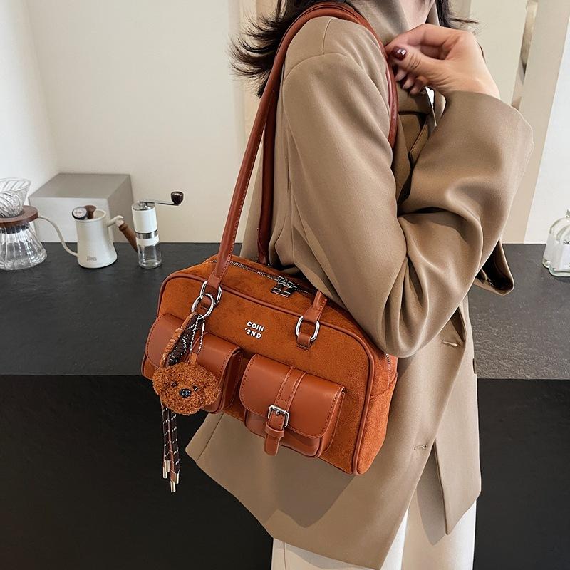 

Сумка подмышкой женская осенне-зимняя новая универсальная повседневная сумка через плечо высокого класса Ins модная женская сумка