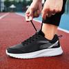 Men's Shoes Autumn and Winter Black Leather Sneakers Waterproof and Non-slip Casual Running Travel Shoes Lightweight Soft Sole Versatile