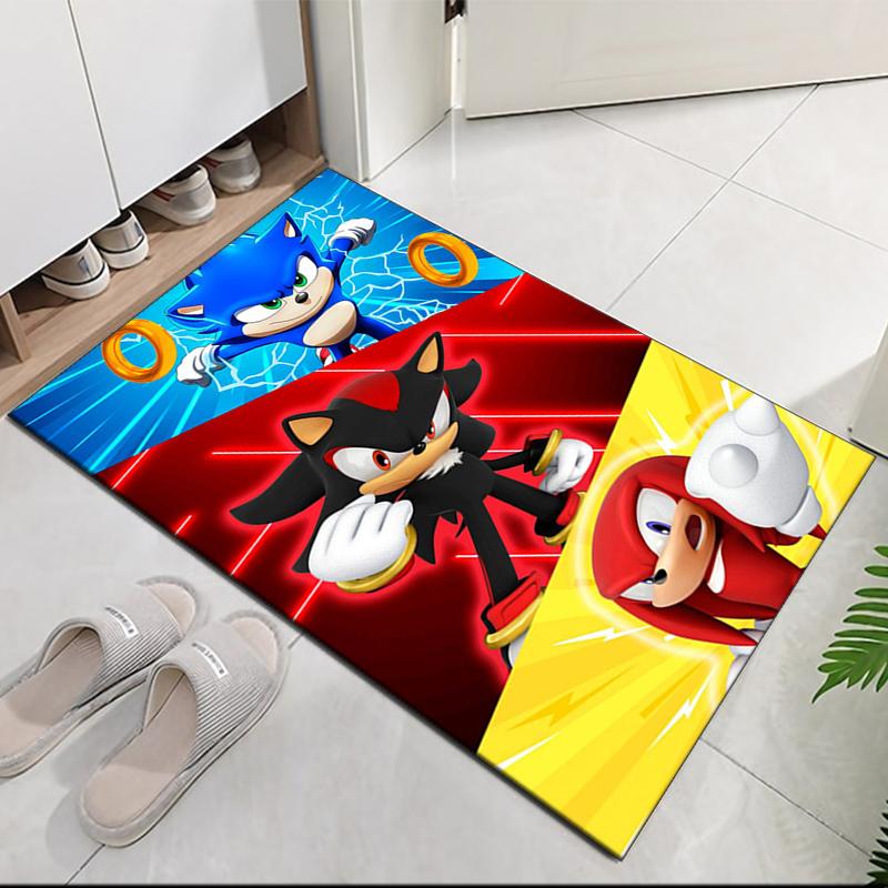 Sonic Printed Carpet, for Office Chair Living Room Bedroom Kitchen Room Decor Gifts.