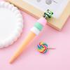 Back To School Season 10pcs 0.5mm Cute Pet Ice Cream Styling Neutral Pen Cute Stationery Cone Pen Writing Tools Prize Gift Signing Pen