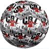 Cristiano Ronaldo Theme Soccer Ball Size 5 Soccer Ball Soft Touch Professional Training Football for Outdoor Sports
