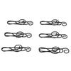 100 Pcs Note Paper Clip Black Creative Cute Music Wire Bookmark Paper Clamp Compact Portable for File Classification