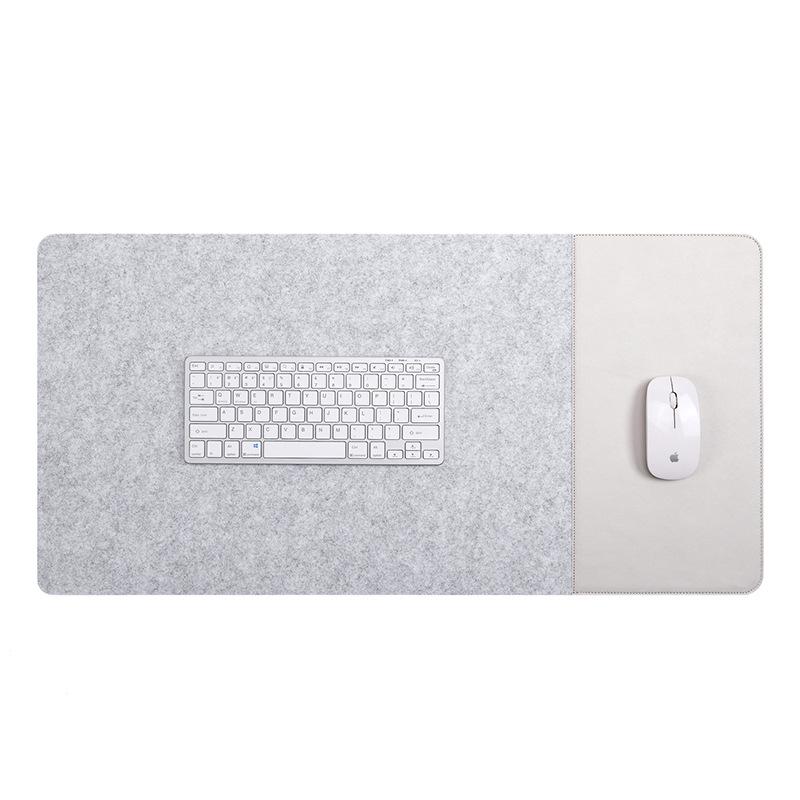 Stain-Resistant Felt Leather Extra Large Esports Gaming & Office Desk Mouse Pad
