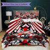 FC KÖLN  Pattern Bedding uilt Set uilt Cover Pillowcase Home Decoration Birthday Gift (1 * duvet cover + 2 * pillowcase  without core)51