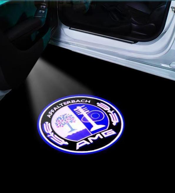 LED Welcome Lights for Mercedes C-Class W203, CLK, SLK, SLR Models - Door Projector Lights