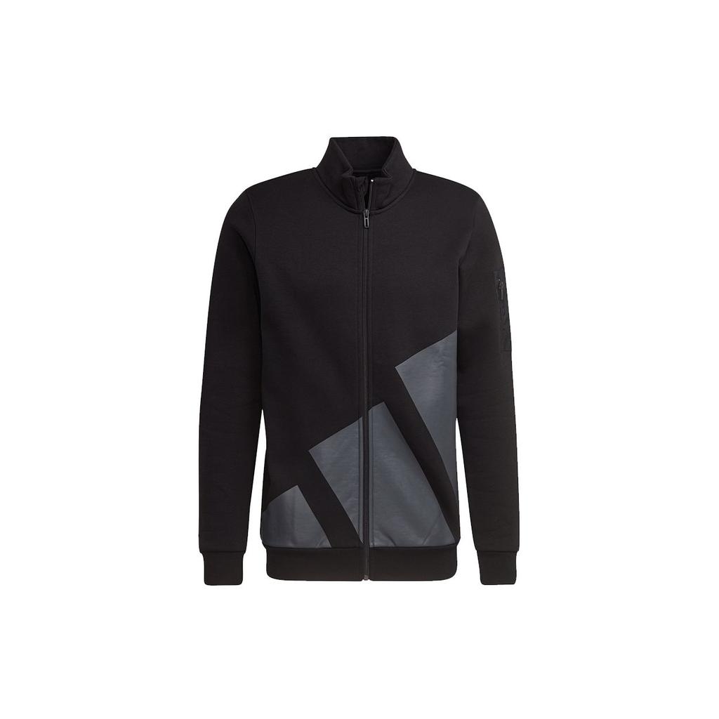 Adidas Printed Sports Long Sleeve Jacket Men Jackets Black HI1187