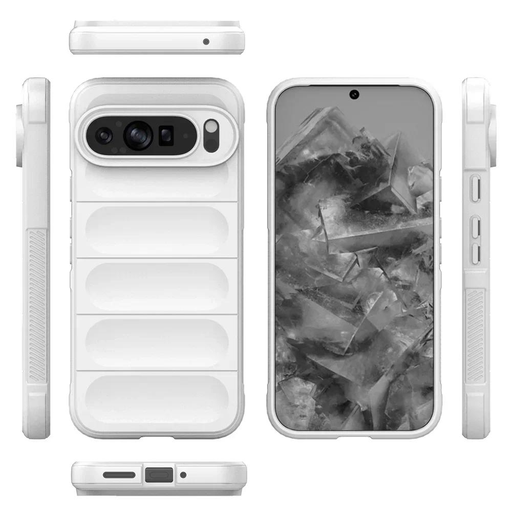 New Shockproof Case For Google Pixel 9A 9 Pro XL Funda Soft Silicone Back Coque For Google Pixel 8 7 Pro 8A 7A 6A Cover