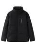 Brand Tag Men's Winter Stand Collar Solid Color Thick Down Jacket Y4W813