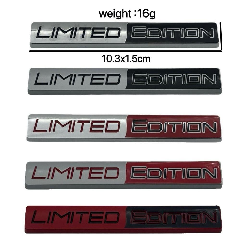 Limited Edition Metal Car Emblem & Body Tail Sticker for Modification