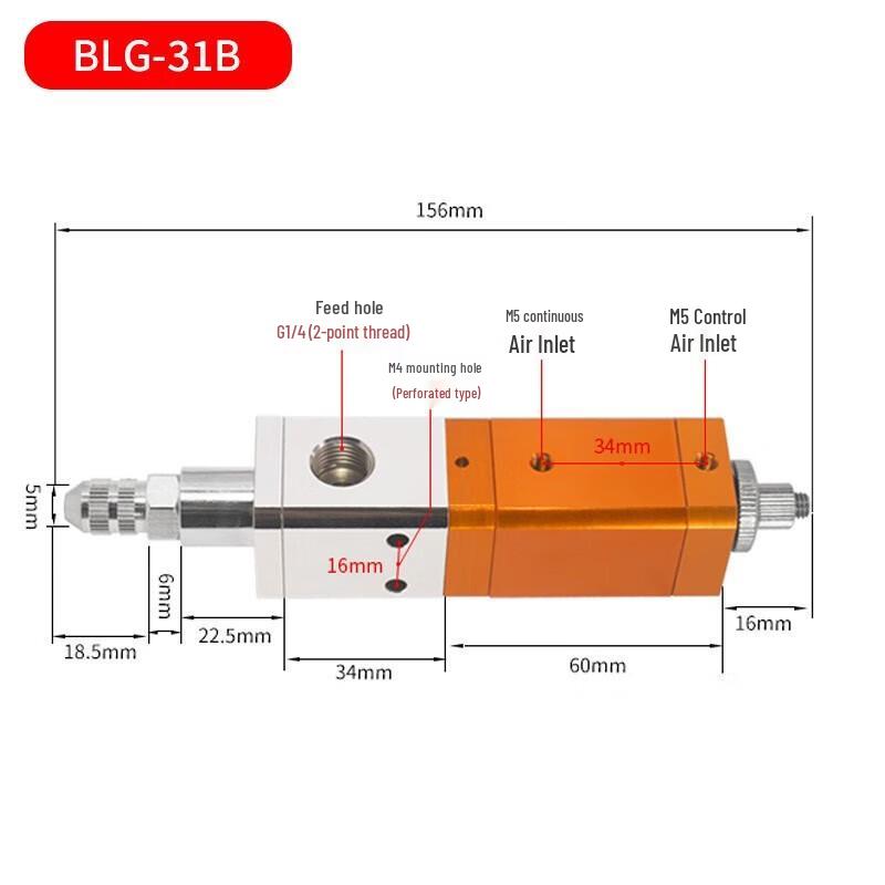 Pneumatic Suck-Back Dispensing Valve