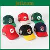 Super Mario Bros Embroidered Sun Hat With Short Brim And Breathable Cotton For Children Summer
