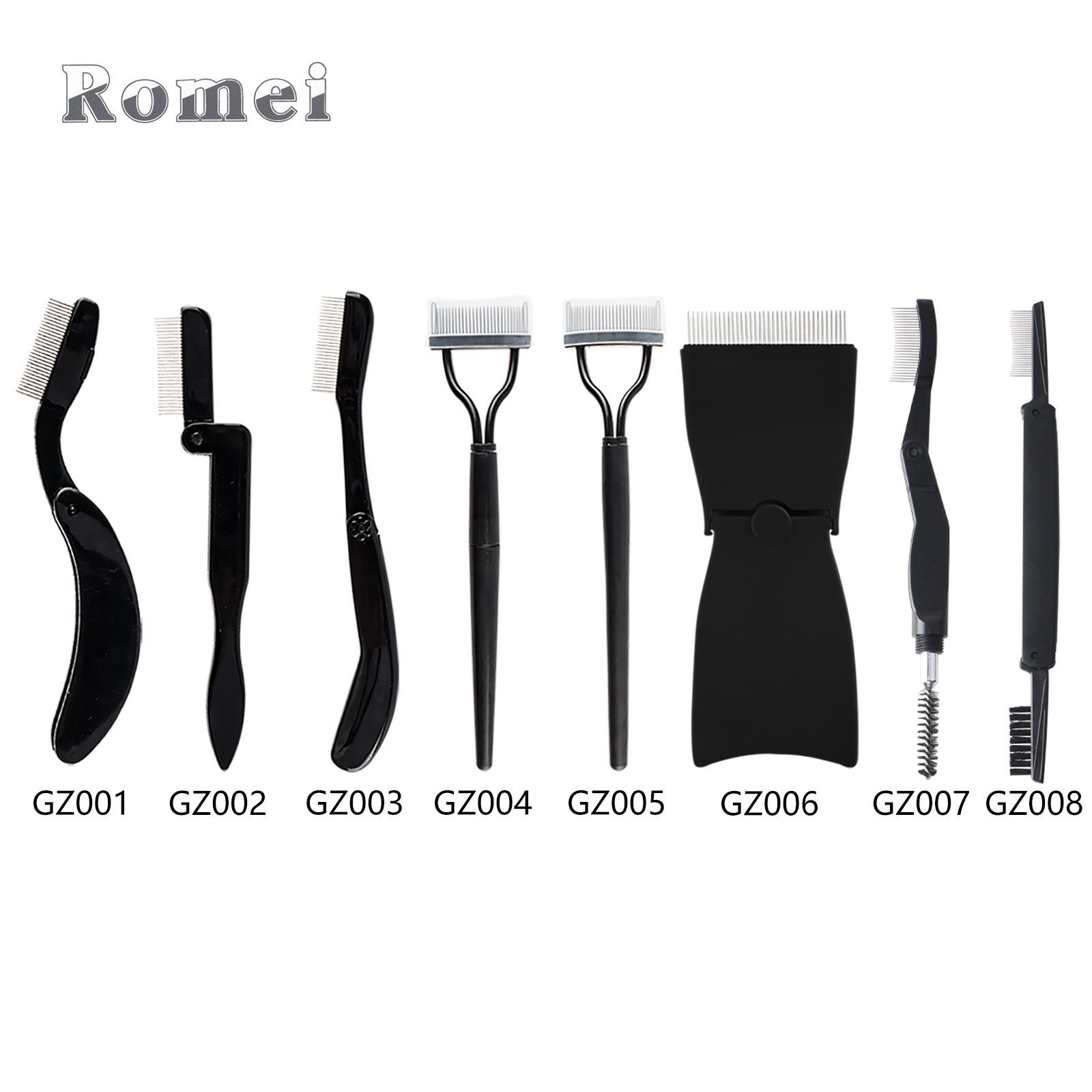 

Eyebrow and Eyelash Brush Comb Tool with Stainless Steel Needle