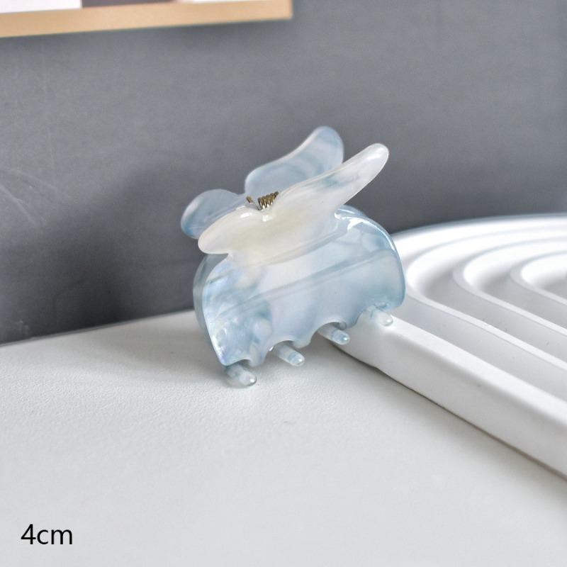 Matte Transparent Butterfly Hair Claws Clips for Women Girls Elegant Decorate Hairpins Headbands Fashion Korean Hair Accessories