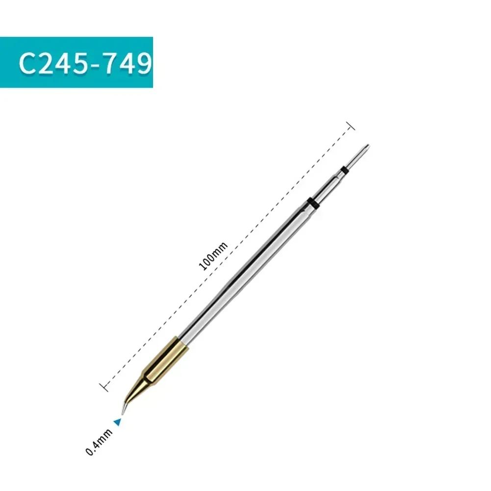 C245 Soldering Iron Tip Spare Replacement Straight Tip Fit For JBC Soldering Station C245-032 C245-749 C245-789 C245-803