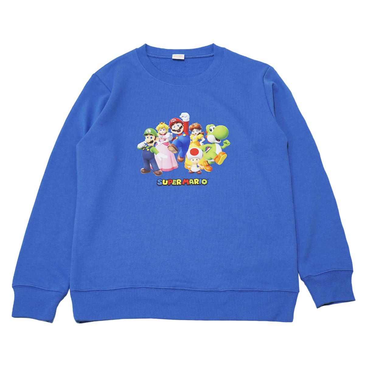 

Bandai Classic Super Mario Long Sleeve Sweatshirt, Boys, Blue, fr8924az1