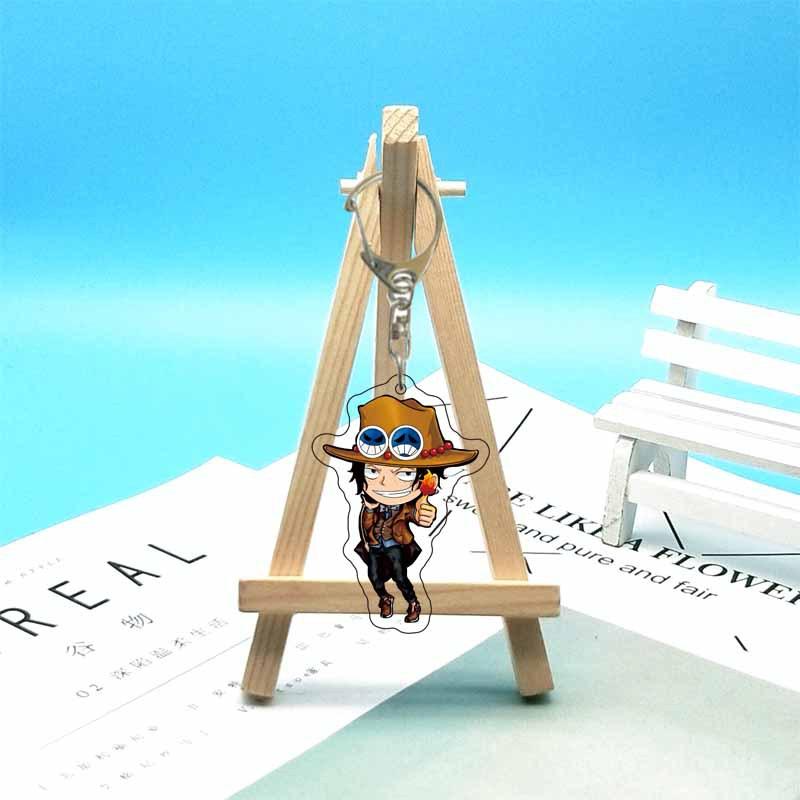 One Piece Luffy, Chopper, Law, Zoro, Ace, Sanji, Sabo Acrylic Keychain