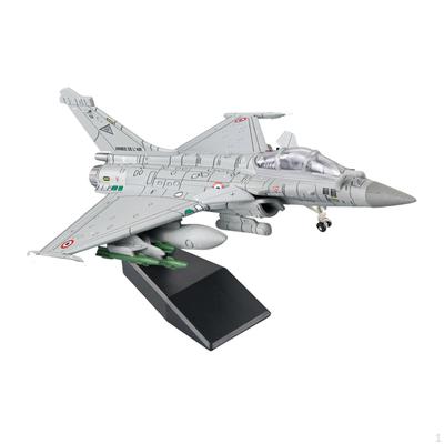 1:72 French Fighter Jet Model Quick Build with Stand Ornament Plane Airplane Toy for Bar Office Home
