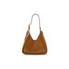New CHARLES&KEITH Synthetic Leather Portable Crossbody Hobo Shoulder Bag Women's Black/White/Chocolate CK2-40271215