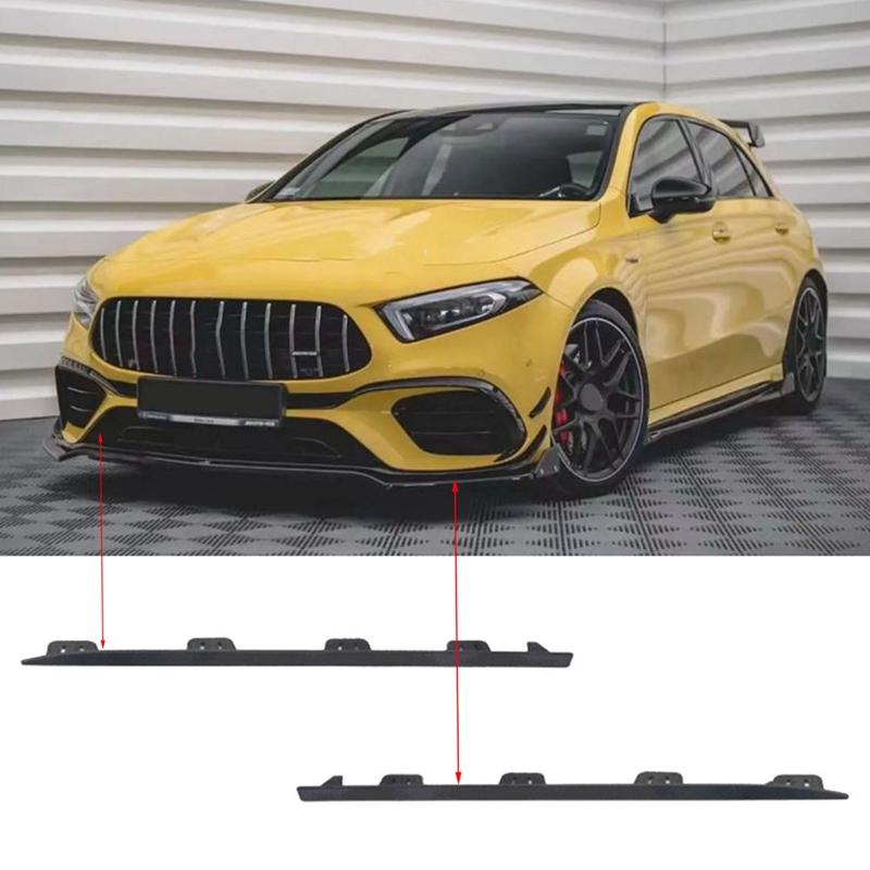 

1Pair Front Bumper Cover Trim Car Front Lower Bumper Cover Trim For Mercedes A Class W177 2018 1778854303 1778854403