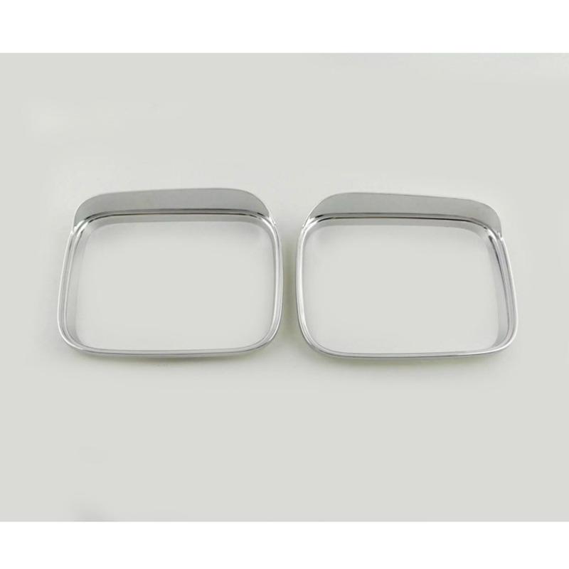 Car Body Rear View ABS Chrome Glass Mirror Rain Eyebrow Shield Sun Visor Shade For Jeep Renegade 2016 2017 2018