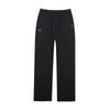 Classic Lettering Wide French Terry Men woMen Long Pants Black Nbmldba063 19