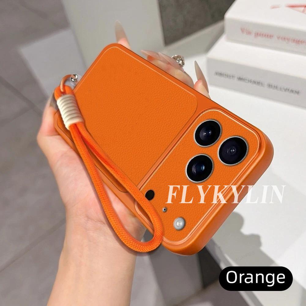 Leather Surface With Lychee Texture For Samsung A17 A27 A37 A57 A07 A16 A26 A36 A56 A06 Protective Shell With Hanging Rope