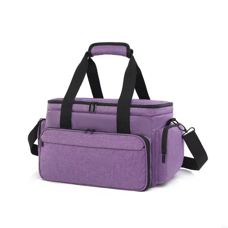 Versatile Makeup Storage Bag High Capacity Detachable Sections Durable Water Resistant Polyester HX6C