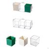 Organizer Brush Holder Compact Container Display for Tabletop Bedroom