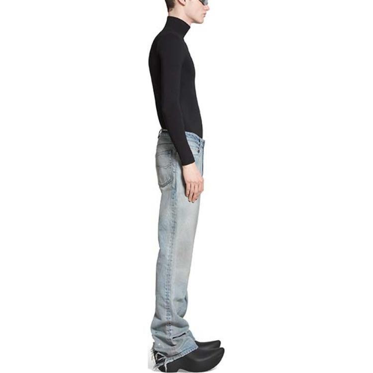Balenciaga Jeans Loose Fit Unisex Blue 751089TDW144016