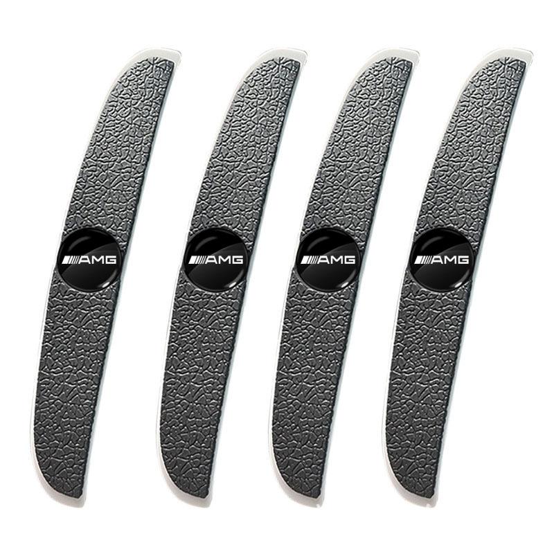 4Pcs Car Door Anti-Collision Strip Rearview Mirror Protection Sticker For Mercedes Benz AMG GLE GLS GLC CLA GLB ML W204 W206 W205 W212 W203