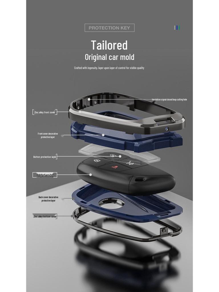 2023 Buick Envision Schlüsselhülle mit Schnalle für 20-22 Envision Modelle - Unisex Autozubehör