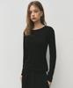Wednesday Oasis For Woman Four Seasons Basic Round T-Shirt_4Color(W25-Tp39)