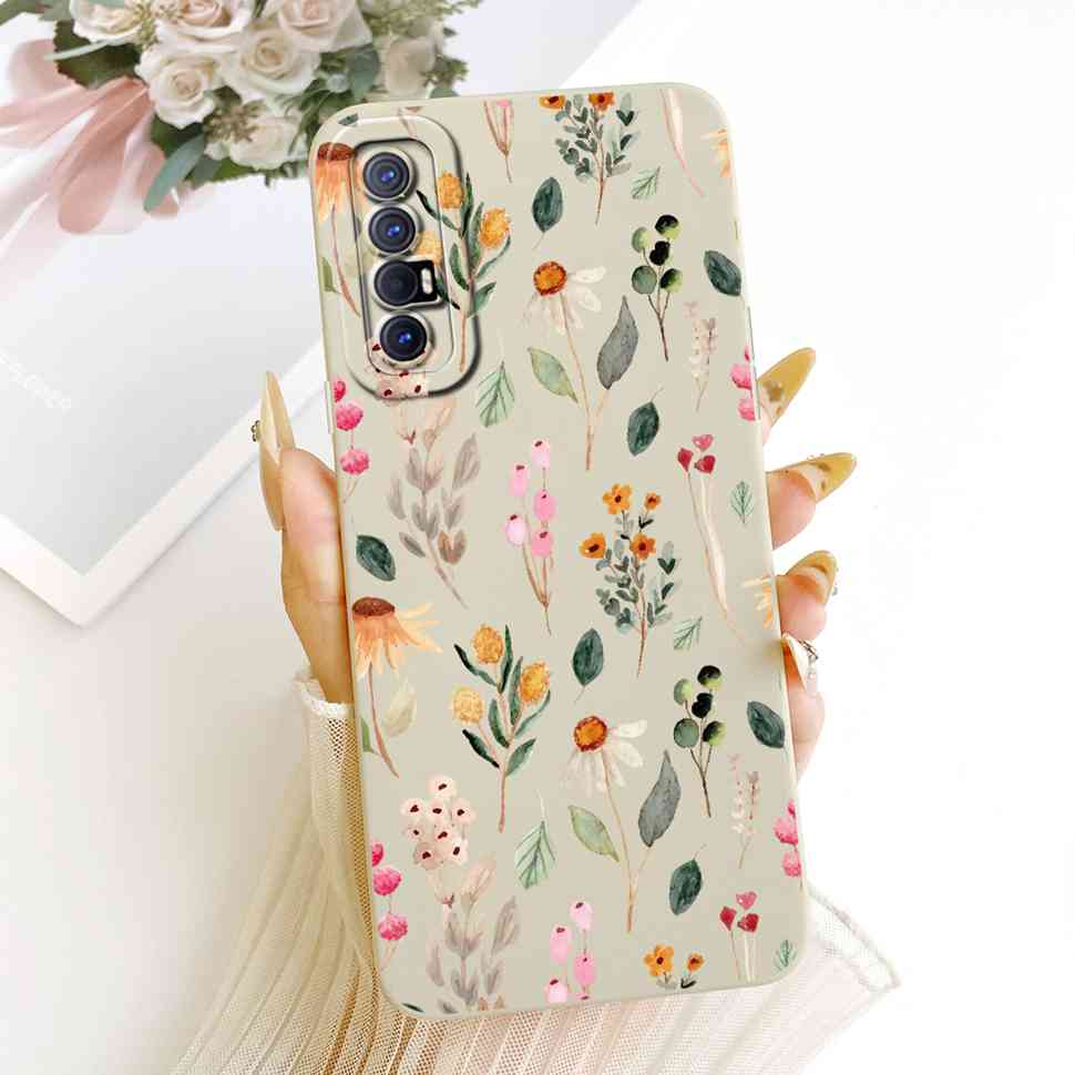 For Oppo Reno3 Pro 5G PCRM00 Case Cute Cartoon Cat Rabbit Silicone Back Cover For Reno 3 Pro PCRT00 CPH2009 Phone Cases Capa