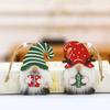 Cartoon Wooden Gnome Pendants Decorative Xmas Elf Doll Ornaments  Christmas Gift