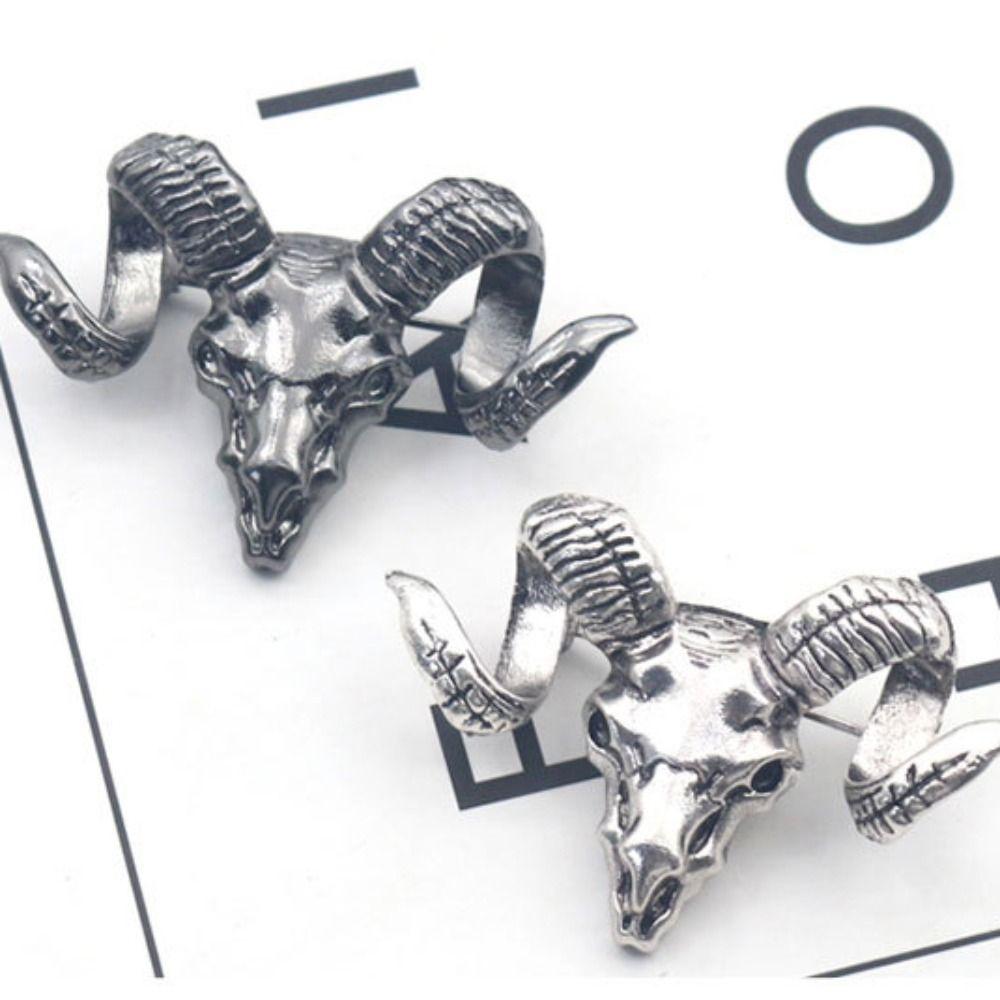 Badge Corsage Exquisite Badge Luxury Suit Accessories Sheep Brooch Man Pins British Style Brooch