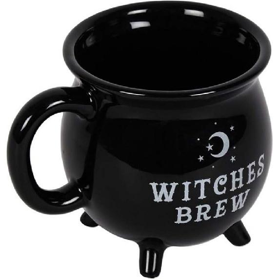 Witches Brew Cauldron Stoneware Mug 13.5 Ounces