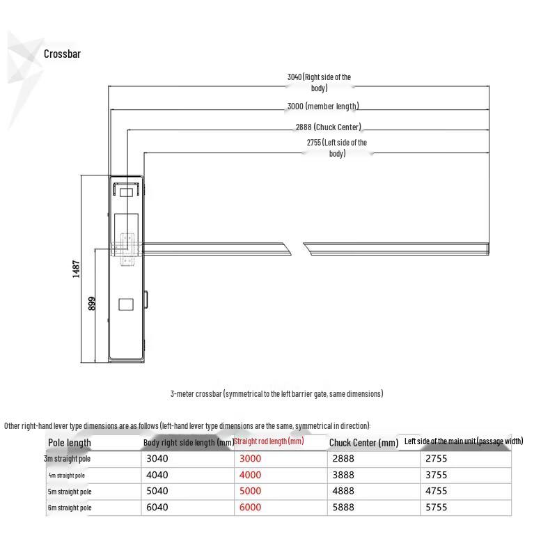 Hikvision Shouwei 5 Series Barrier Gate System CN plug (adapter included)