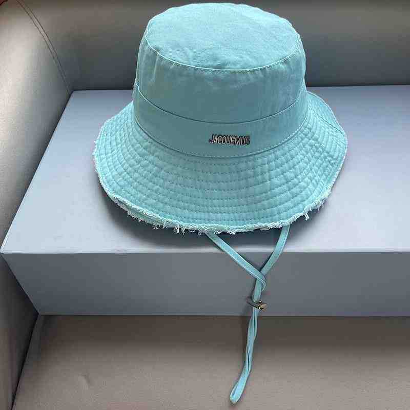 Summer Washing Water Large Brim Fisherman Hat Vacation Burr Rope Sun Protection Women's Sun Hat