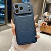 Lychee Grain Magnetic Case for iPhone 17 Pro Max - Transforms into Window, fits Apple 16 & 15
