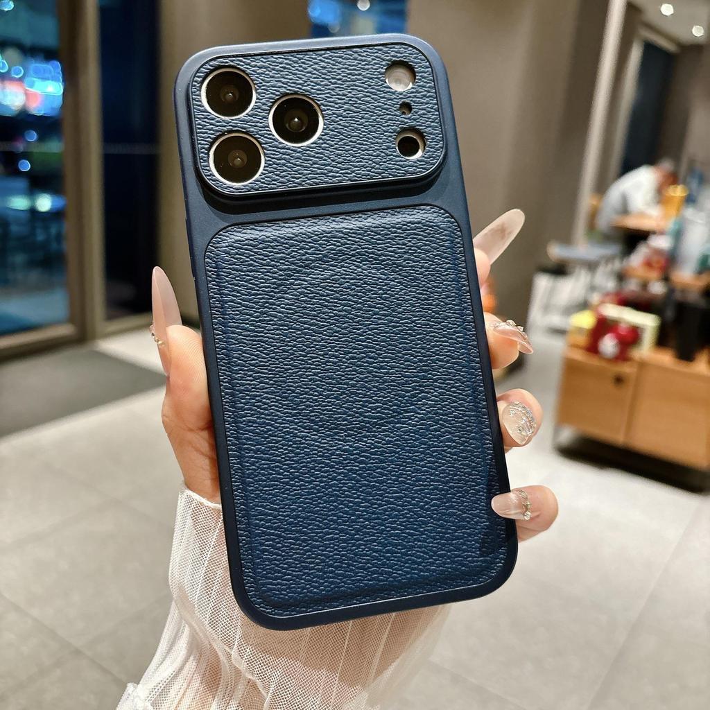 Lychee Grain Magnetic Case for iPhone 17 Pro Max - Transforms into Window, fits Apple 16 & 15